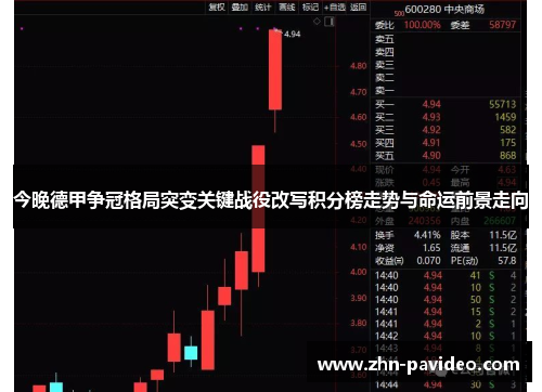 今晚德甲争冠格局突变关键战役改写积分榜走势与命运前景走向